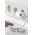 Goobay 12W Micro-USB dual t�lt�k�szlet 2xUSB 1m feh�r