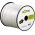 Goobay hangsz�r�k�bel feh�r 100m tekercs 2x4,0mm2 CCA