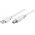 Goobay USB-A USB-B k�bel 1 m USB 2.0 480 Mbit/s feh�r