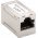 Goobay RJ45 modul�ris csatlakoz� CAT 6 f�m h�z 2x RJ45 aljzat