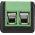 Goobay 2-t�s termin�lblokk DC aljzathoz 5,50 x 2,10mm csavaros r�gz�t�ssel