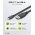Goobay USB-C USB-A k�bel 0,5m 15W 3A 480 Mbit/s USB 2.0
