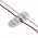 OTB k�belcsipesz 10db/csomag feh�r TPU