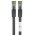 Goobay RJ45 CAT 8.1 S/FTP patchk�bel 500 MHz fekete 99,9% OFC AWG24 LSZH