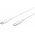 USB-C szilikon kbel 1.5m fehr, 60W, Power Delivery (PD)