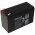 Panasonic LC-R127R2PG1 PB akku 12V 7,2Ah VDS G193046 6,3mm AGM �s �lom-zsel�s