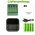 GP ReCyko B421 USB 4-csatorn�s t�lt� + 4x AA 1.2V 2100mAh akku 4db/csomag NiMH