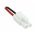 Helyettes�t� v�szvil�g�t�s akku L1x2 D (g�li�t) 2,4V 4500mAh 200mm k�bel NiCd