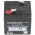 Multipower MP1-6 6V 1000mAh Faston 4,8mm akku AGM �lom-zsel�s