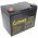 Kung Long U1-36NE 12V 36Ah M6 bels� menet akku AGM/�lom-zsel�s