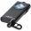 Ansmann ML400R mini l�mpa 3,7V USB-C �jrat�lthet� 4 f�nyfunkci� m�gnes klipsz karabiner Li-Polymer