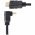 High Speed HDMI k�bel 270� csatlakoz� Ethernet 0,5m HDMI1.4 4K30Hz fekete