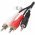 Audio-video k�bel 3,0m 3,5mm sztere� dug� 2x RCA (cinch) dug� fekete
