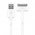 Cabstone t�lt�- �s szinkronk�bel Apple iPhone 3/3GS 30Pin 1,2m feh�r tablet