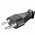 Sv�jci h�l�zati k�bel Typ J (SEV 1011) C13 5m fekete