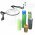 AccuSafe AccuBox v�z�ll� akkudoboz 1-6x18650 vagy 1-12xCR123 �tl�tsz� 1db/csomag