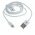Powerbank 5000mAh LED indik�tor Micro-USB USB-C iPhone k�bellel Li-Polymer