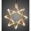 Konstsmide LED f�nyf�gg�ny 5 akril csillag O20cm 60LED 24V 4449-103 melegfeh�r