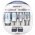 Ansmann Energy8 Plus High-Tech asztali t�lt� AAA AA C D 9V NiMH