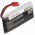 Helyettes�t� akku modell�p�t� Syma X5HC X5HW X5UW 3.7V 1200mAh 1db/csomag Li-Polymer