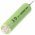 Helyettes�t� akku HR AAAU Micro AAA 1.2V 730mAh 1db/csomag Flat Top 3-er print ipari NiMH