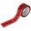 Vigy�zat �veg PVC csomagol� szalag 48mmx66m 6db/csomag piros fekete felirattal
