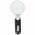 LED olvas�lupa LED-vil�g�t�ssal 1,75x �s 12,25x nagy �s kis lencse 3x AAA (mikro) feh�r