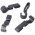Nitecore NHC10 sisak r�gz�t� fejl�mp�khoz 4db/csomag fekete