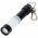 NEBO Poplite kulcstart� LED zsebl�mpa fekete 11cm elemekkel egy�tt 3xLR44