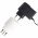Sv�jci adapter Schuko Typ F aljzatr�l sv�jci 3 t�s dug� 230V 10A feh�r
