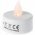 Heitech LED team�cses 4db/csomag s�rga pisl�kol� f�ny be-/kikapcsol�val elemekkel egy�tt CR2032