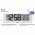Technoline r�di�s fali�ra feh�r t�glalap 440x30x120mm d�tum h�m�r� higrom�ter