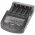 XCell LCD gyorst�lt� AA Mignon ceruza, AAA Micro akku 1,2V USB NiMH