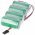 Helyettes�t� akku Racing-Pack SC (Sub-C) 4,8V 3600mAh Graupner csatlakoz� modell�p�t� NiMH