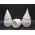 Man� dekorfigura szett (3 db) LED-es m�cses h�tt�rvil�g�t�shoz - egyedi kivitel