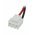 Helyettes�t� v�szvil�g�t�s akku Sub-C L1x2 2,4V 2500mAh 200mm k�bel Zumtobel 00154465 NiMH