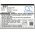 Helyettes�t� vonalk�dolvas� akku BlueBird Pidion BM-170 BAT-170L 3300mAh 12.21Wh 3.7V