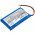 Helyettes�t� kutyanyak�rv akku Educator ET-400 PL-752544 700mAh 2.59Wh
