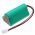 Helyettes�t� v�szvil�g�t�s akku ifeituo JLECE2RW DS1720-1 1500mAh/5.4Wh
