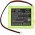 Helyettes�t� riaszt�rendszer akku Yale HSA3095 GP60AAS6YMX 1500mAh 10.8Wh