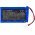 Helyettes�t� riaszt�rendszer akku Chuango WS-108 UPS-A890 600mAh/4.44Wh