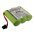 Helyettes�t� akku Panasonic KX-TG2397 HHR-P401 1200mAh 4.32Wh