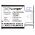 Helyettes�t� menetr�gz�t� kamera akku Prestigio RoadRunner 505 ICR533443 900mAh 3.33Wh Li-Ion