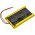 Helyettes�t� b�bi�r akku Sanitas SBY 98 1ICP6/30/48 900mAh 3.33Wh 3.7V
