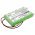 Helyettes�t� riaszt�rendszer akku Visonic PowerMaster 30 LTT-AA1300LSDX6B 1500mAh 10.8Wh 7.2V