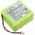 Helyettes�t� riaszt�rendszer akku Visonic 0-100459 / 0-9912-L 2000mAh 19.2Wh