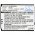 Helyettes�t� telefon akku Bea-fon SL650 800mAh 2.96Wh