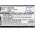 Helyettes�t� telefon akku BLU Tank C654362190T 1700mAh 6.29Wh Li