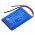 Helyettes�t� m�r�m�szer akku Biosystems MultiPro Multigas Monitor 54-49-107 1800mAh 6.66Wh
