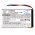 Helyettes�t� gps akku Garmin Nuvi 750 010-00583-00 1250mAh 4.63Wh 3.7V